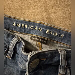 American Eagle next level stretch denim jegging jeans size 0 short